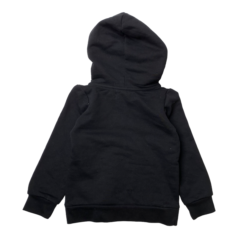 Gugguu basic hoodie, black | 104cm