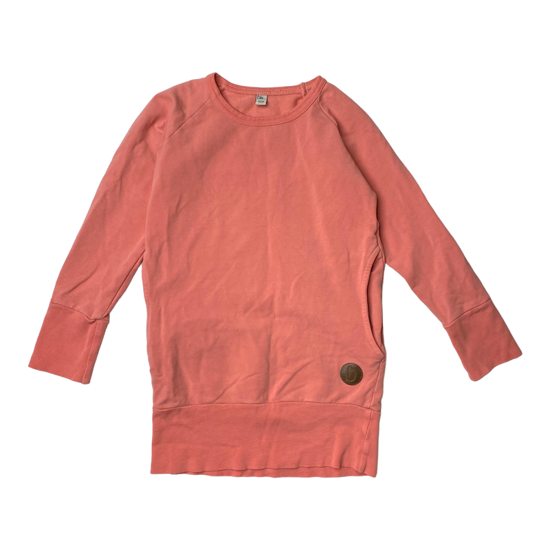 Blaa sweatshirt, coral pink | 110/116cm