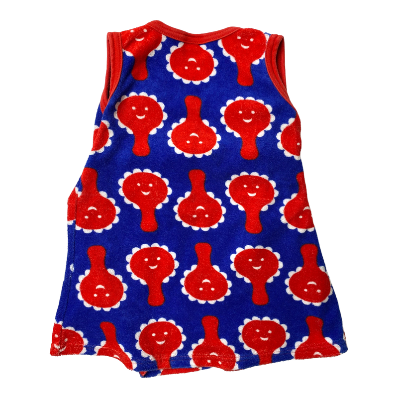 Metsola sleeveless terry dress, rattle | 74/80cm