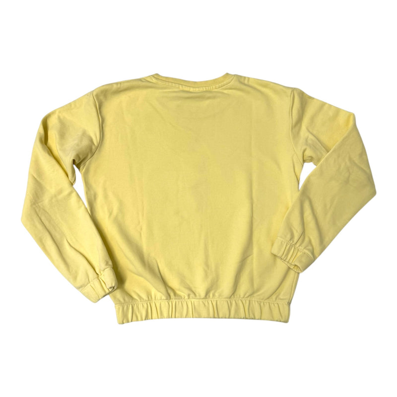 Organic Sweatshirt Cropped Eggyolk (146-152)