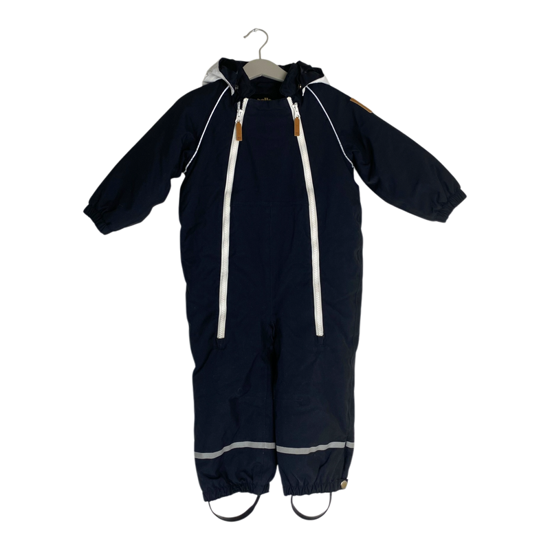 Mini Rodini alaska panda winter overall, black | 92cm