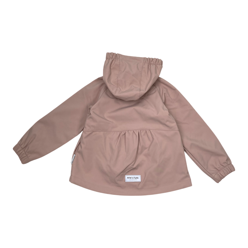 Mini A Ture matbriddi softshell jacket, pink | 104cm