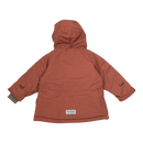 Mini A Ture matwally fleece lined winter jacket, coral pink | 80cm