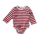 Marimekko tasaraita body, red/white | 74cm