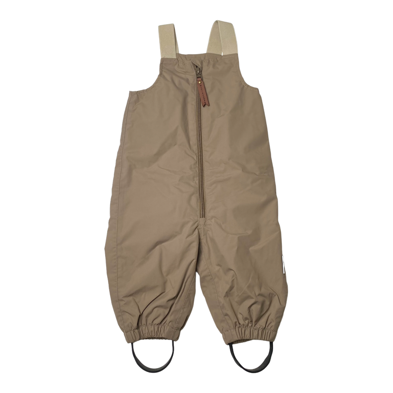 Mini A Ture spring overall pants, pine bark | 74cm