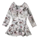 Gugguu frilla dress, bunny | 86cm