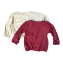 Baby Langarm Shirt 2er Set Berry (86)