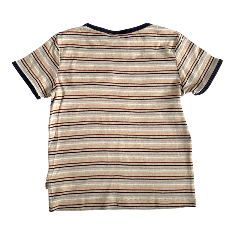 Organic T-Shirt Navy Highlights (128)