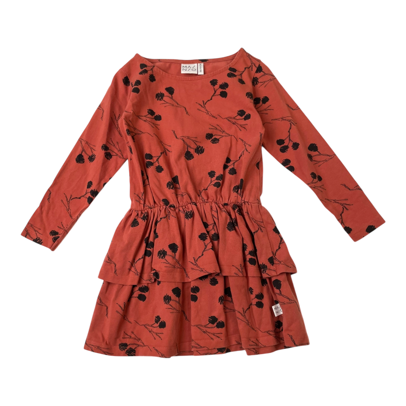 Mainio dress, tomato | 98/104cm