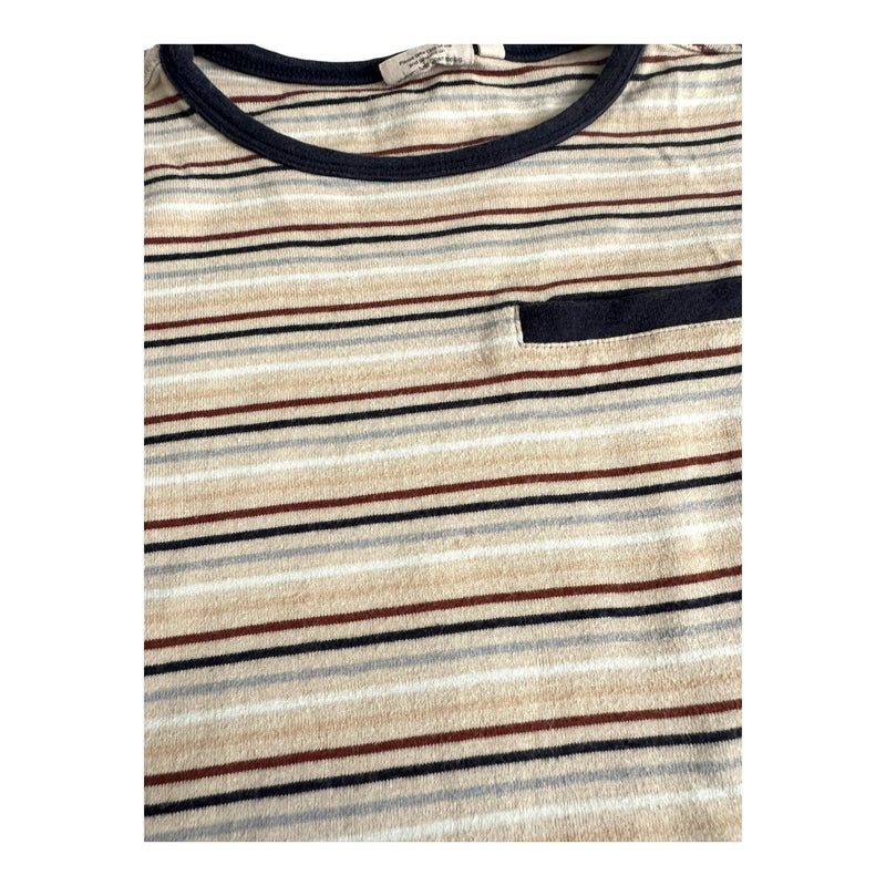 Organic T-Shirt Navy Highlights (128)