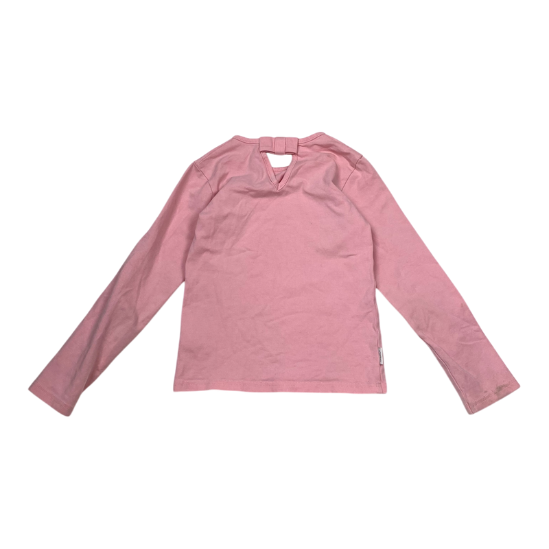 Gugguu bow shirt, pink | 104cm
