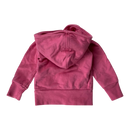 Gugguu zipper hoodie, pink | 80cm