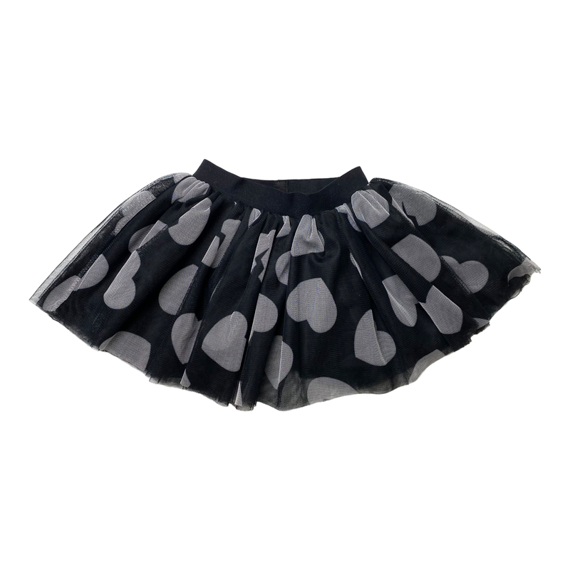 Huxbaby tulle skirt, hearts | 12-18m