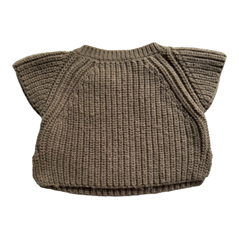 Baby Pullover Alpaca kurzarm (74/80)