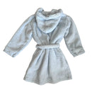 Bademantel Teddy Baby Blue (110/116)