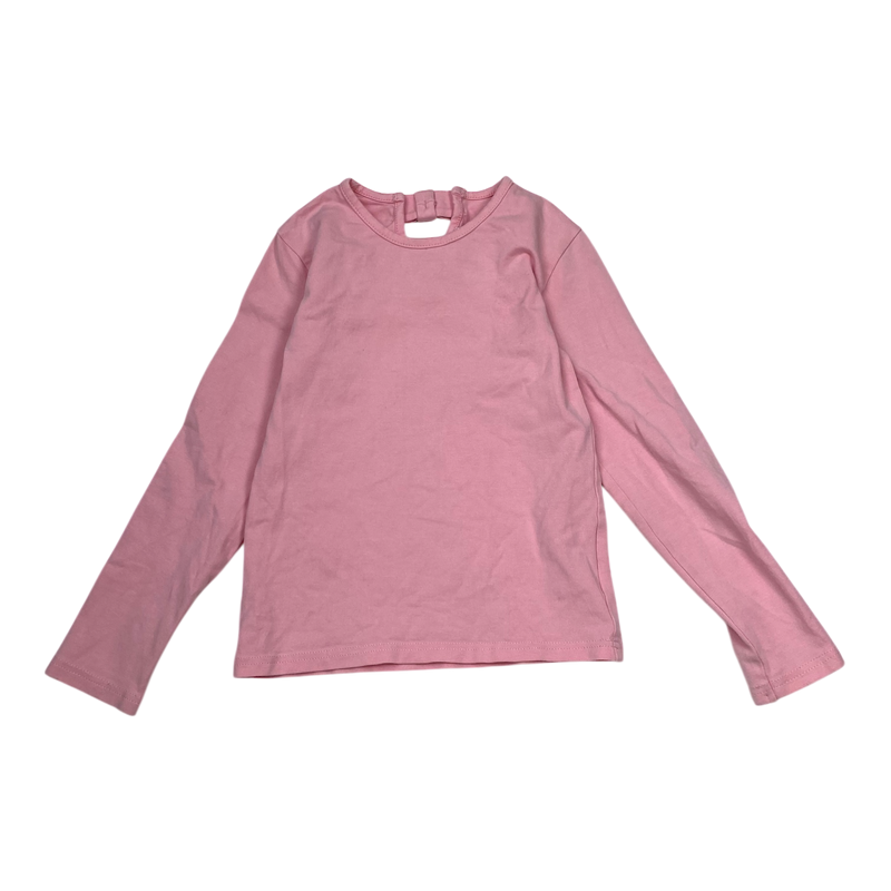 Gugguu bow shirt, pink | 104cm