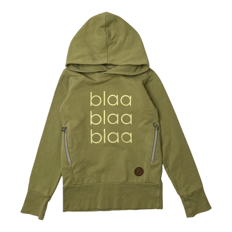 Blaa sweat hoodie, pistachio | 110/116