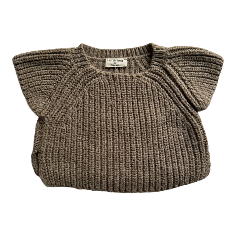 Baby Pullover Alpaca kurzarm (74/80)