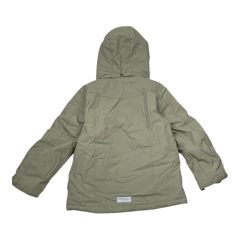 Mini A Ture matvestyn winter jacket, tea green | 128cm