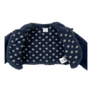 Polarn O. Pyret faux fur bolero jacket, blue | 86cm