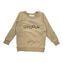 Gugguu logo sweatshirt, wheat | 80cm