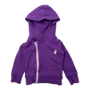 Gugguu zipper hoodie, purple | 86cm