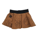 Mini Rodini tricot skirt, brown | 80/86cm