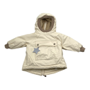 Mini A Ture matbabywen fleece lined winter anorak, light yellow | 74cm