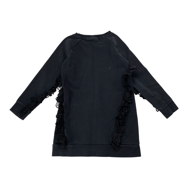 Molo lace sweatshirt, black | 122/128cm