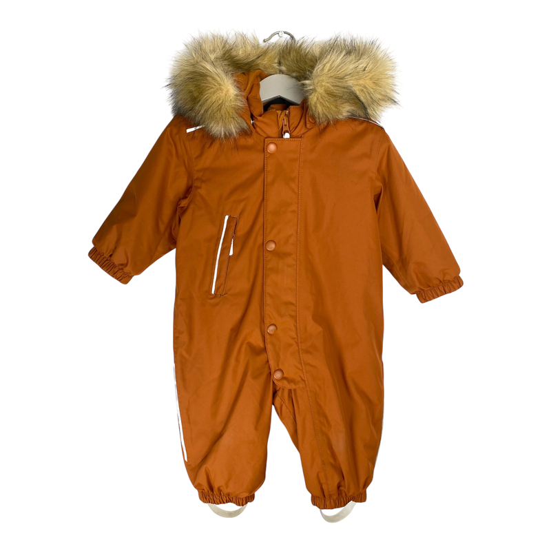 Reima gotland winter overall, caramel brown | 74cm