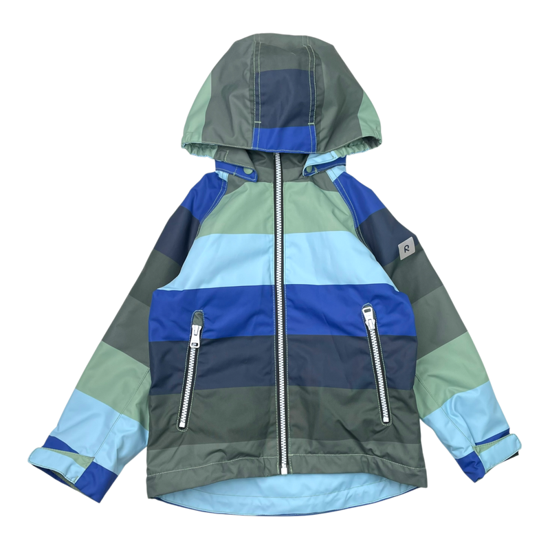 Reima soivio jacket, blue/green | 104cm