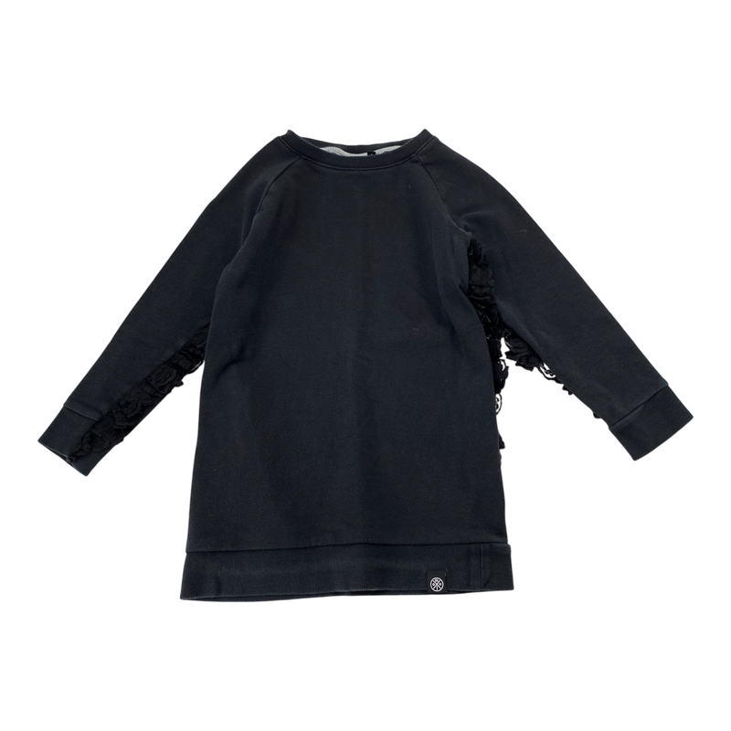 Molo lace sweatshirt, black | 122/128cm