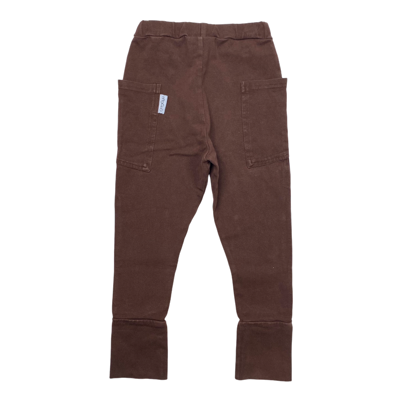 Gugguu sweatpants, chocolate | 98cm