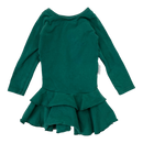 Gugguu frilla dress, teal | 62cm