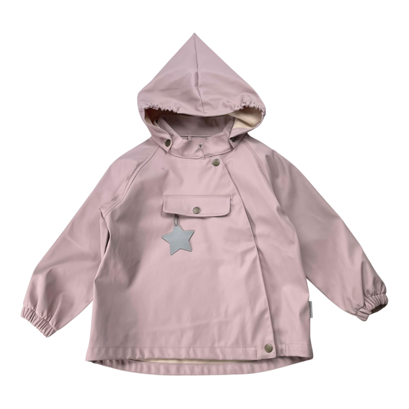 Mini A Ture matwai rain jacket, old rose | 104cm