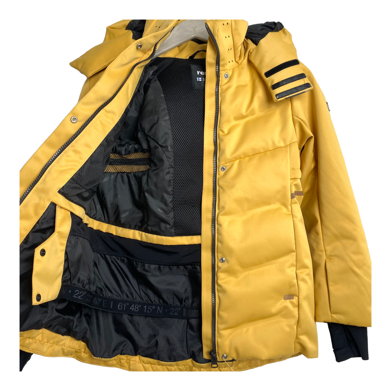 Reima tec ski jacket, amber | 140cm