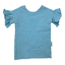 Gugguu frill t-shirt, blue | 80cm