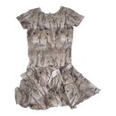 Gugguu t-shirt frilla dress, giraffe | 128cm