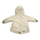 Mini A Ture matbabywen fleece lined winter anorak, light yellow | 74cm