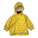 Polarn o. Pyret rain jacket, yellow stripes | 86/92cm