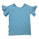 Gugguu frill t-shirt, blue | 80cm