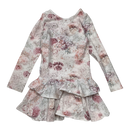 Gugguu frilla dress, flower | 98cm