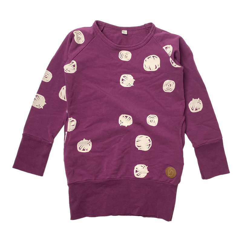 Blaa sweat tunic, polkadot | 110/116cm