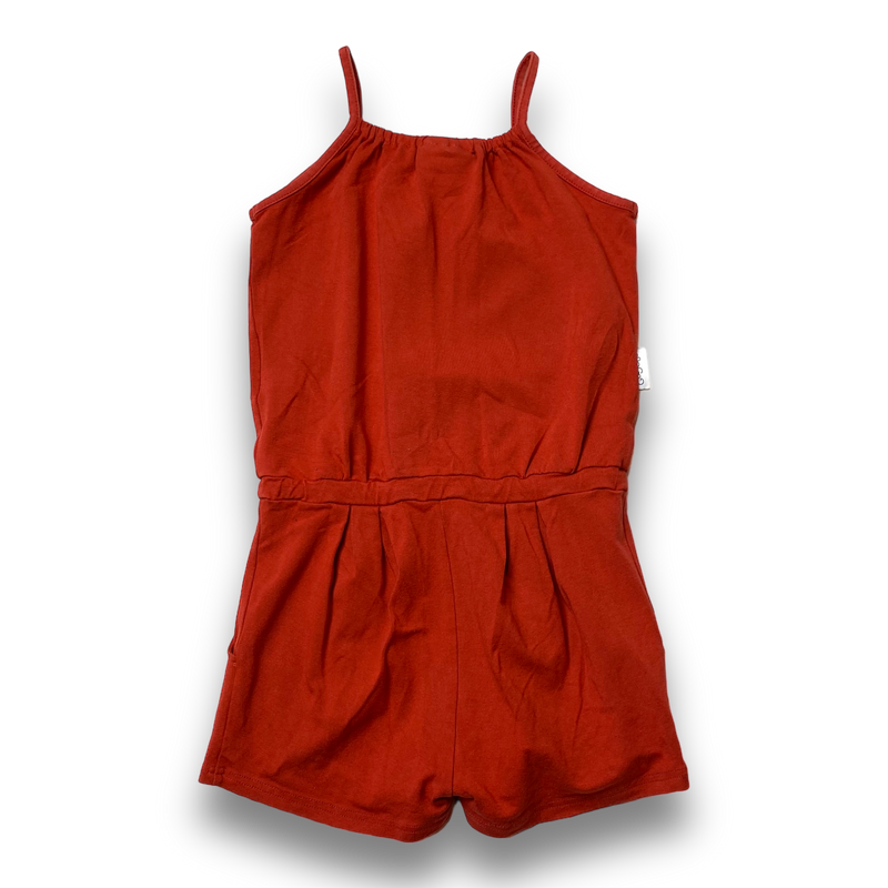 Gugguu spagetti tricot jumpsuit, red | 110cm