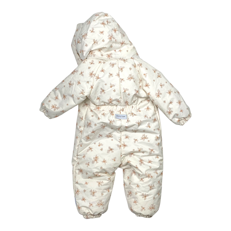 Mini A Ture snowsuit, white | 80cm