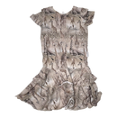 Gugguu t-shirt frilla dress, giraffe | 128cm