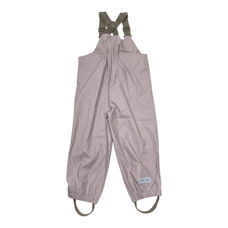 Mini A Ture matrubi rain pants, pink | 74cm