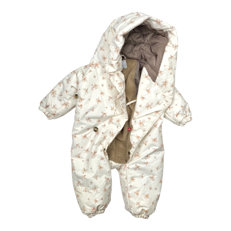 Mini A Ture snowsuit, white | 80cm