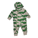 Mini Rodini sweat jumpsuit, crocodile | 68/74cm