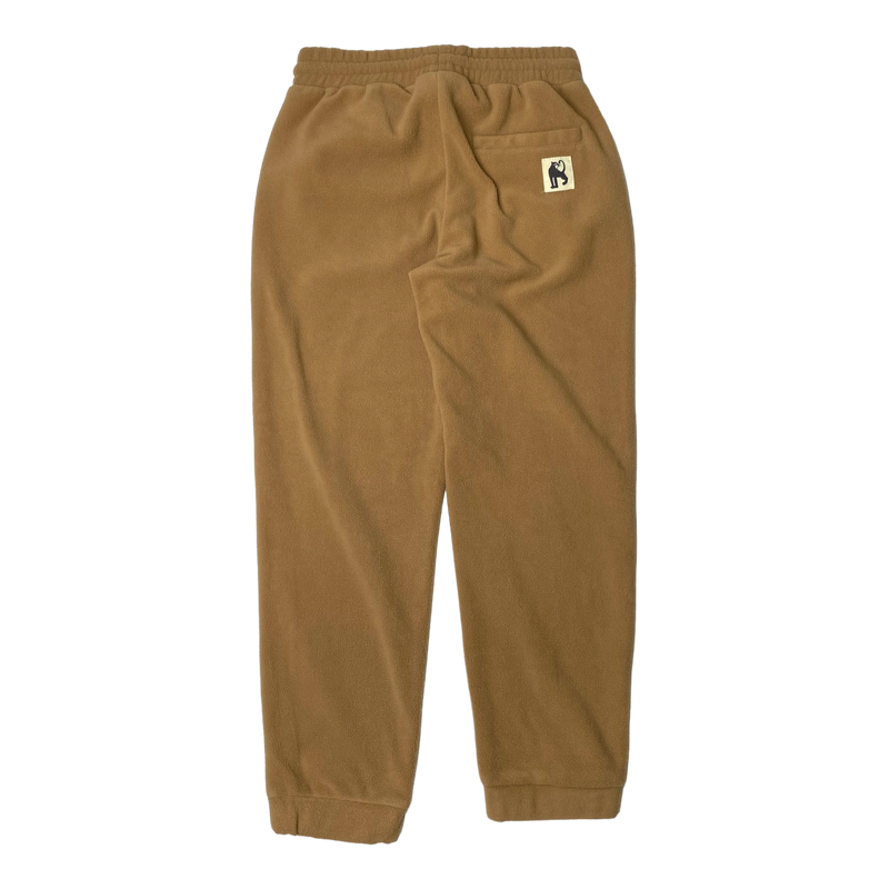 Mini Rodini fleece pants, tan | 128/134cm